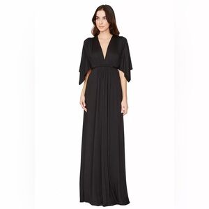 Rachel pally black maxi dress caftan xs